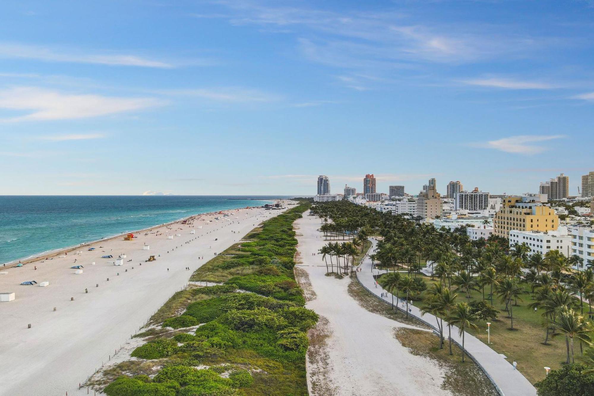 Beachy 1 B/R, W/2 Queen Beds, On Ocean Drive Beach Miami Beach Extérieur photo