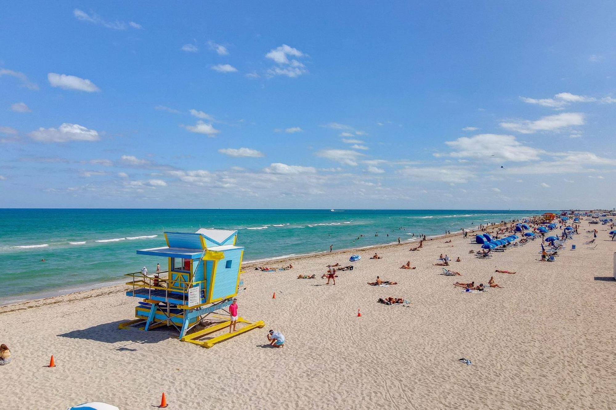 Beachy 1 B/R, W/2 Queen Beds, On Ocean Drive Beach Miami Beach Extérieur photo