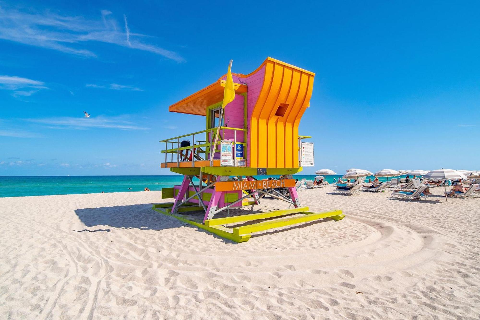 Beachy 1 B/R, W/2 Queen Beds, On Ocean Drive Beach Miami Beach Extérieur photo
