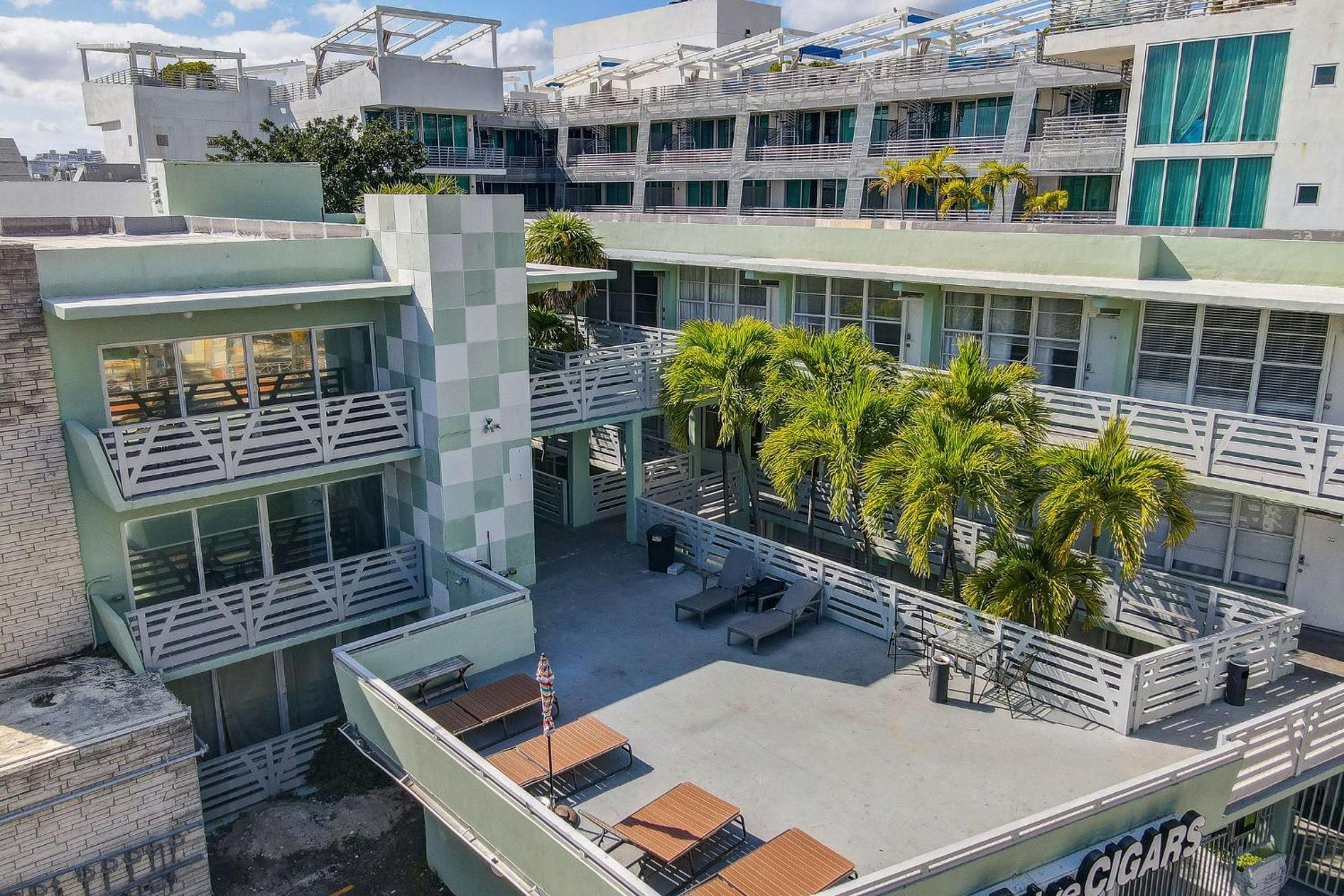 Beachy 1 B/R, W/2 Queen Beds, On Ocean Drive Beach Miami Beach Extérieur photo